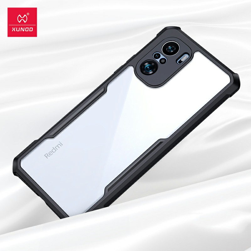 Ốp lưng Xiaomi Redmi K40 / K40 Pro / Poco F3 hiệu Xundd trong suốt viền dẻo chống ố vàng chống sốc 2 mét