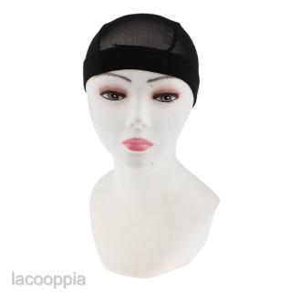 Co Giãn Tóc Ren Nắp Lưới Làm Đàn Hồi Snood Hairnet Đen