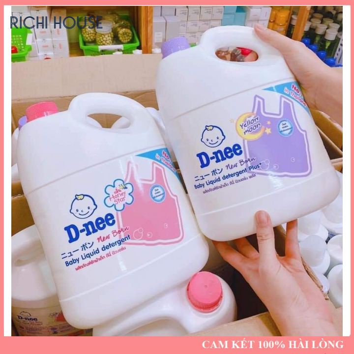 Nước Giặt Xả Dnee Cho Bé 3000ml Thái Lan - hàng chính hãng