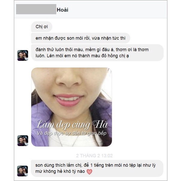 Son Lì LÀM ĐẸP CÙNG HÀ - Màu Cam Đào