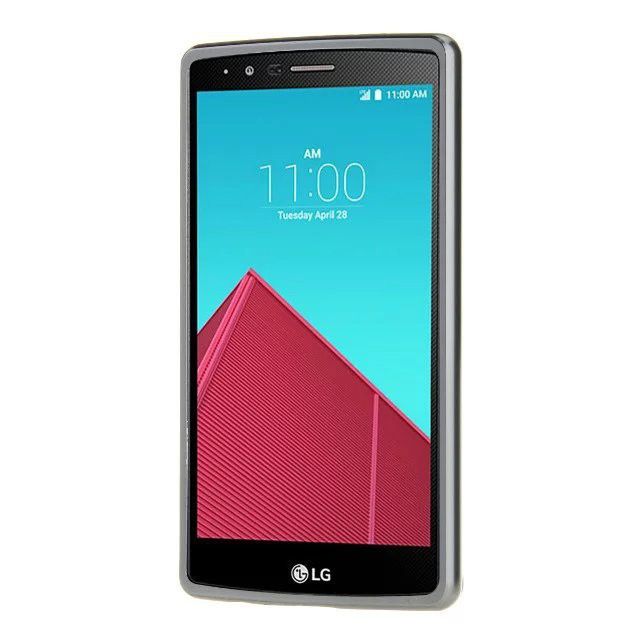 Ốp lưng viền kim loại lưng gương bóng cho LG G4.