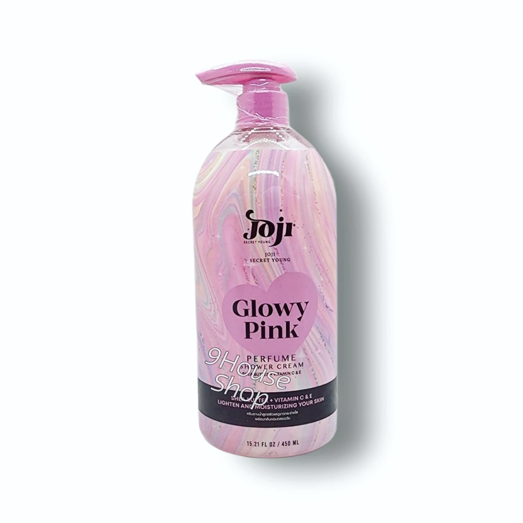 01 Sữa Tắm Dưỡng Ẩm Trắng Da Hương Nước Hoa Joji Secret Young Perfumre Shower Cram Thái Lan 450ml