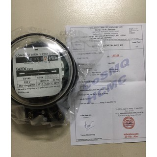 Công tơ điện 1 pha 2 dây ( có kiểm định ..)-EMIC 5(20)A &10(40)A