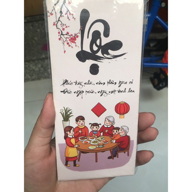Set 10 Bao lì xì chất đẹp rẻ (giao ngẫu nhiên)