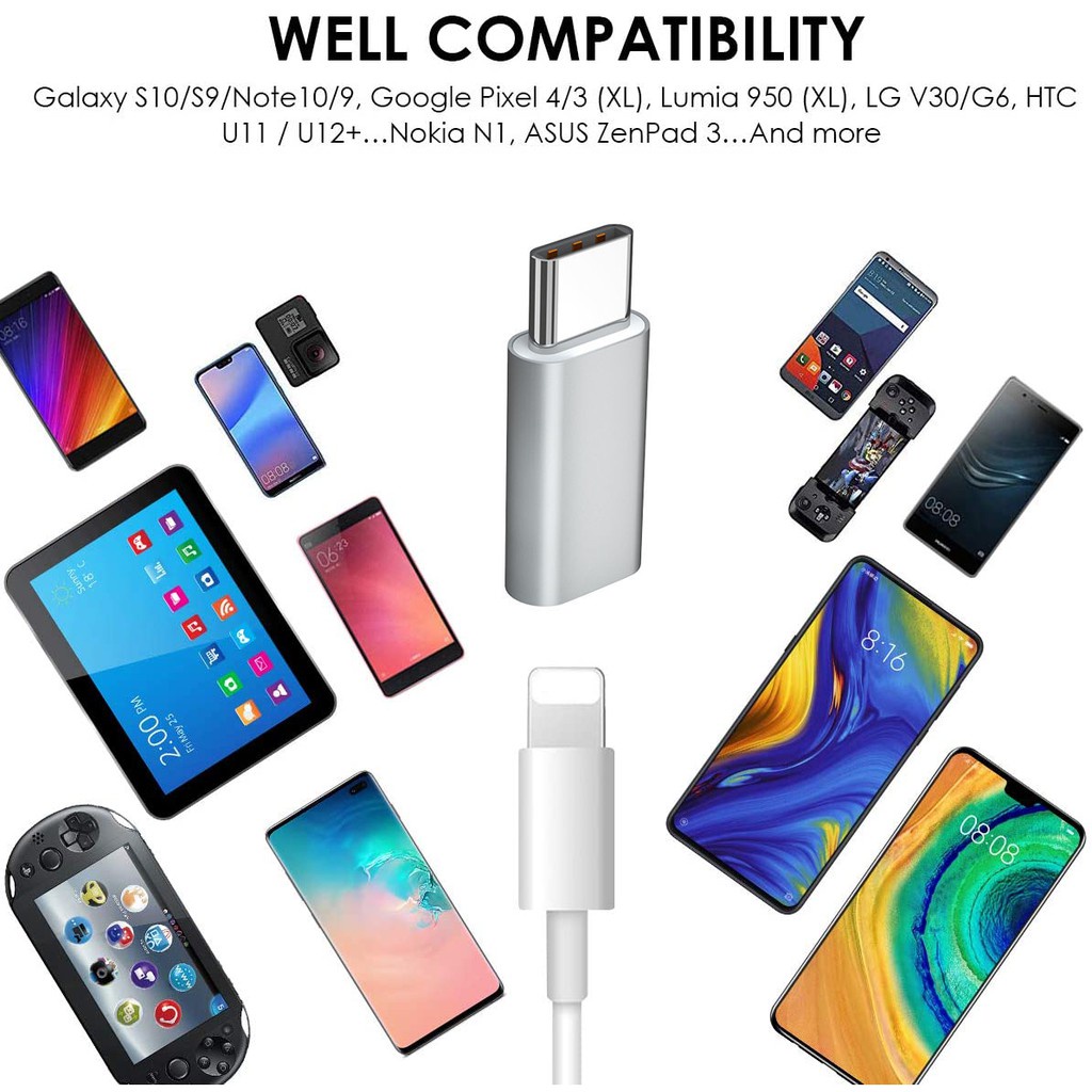 Cáp Sạc Nhanh Micro USB Sang Type-C Cho Android  UBS-C