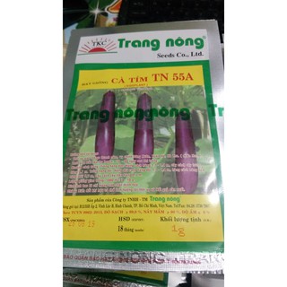 [Trang Nông] Gói 1gram Hạt Giống Cà Tím