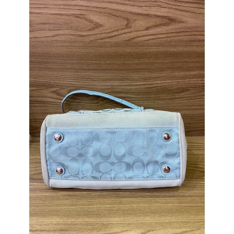 Túi si Coach vải bố