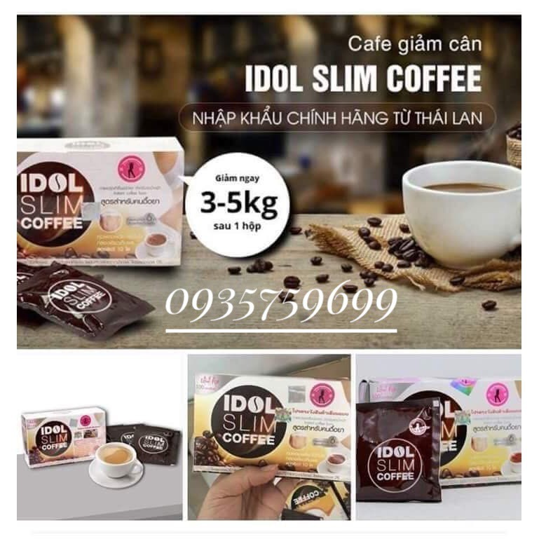 [CHÍNH HÃNG]Cafe giảm cân Idol Slim