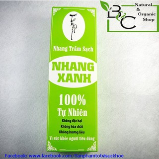 Nhang xanh khổng lồ - 100% Tự nhiên - Nhang trầm sạch