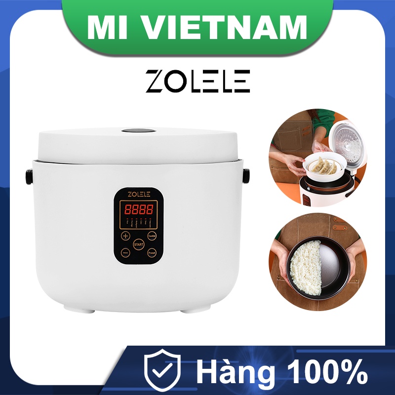 Nồi cơm điện đa năng ZOLELE ZB003 Dung tích 3 lít Cuộc hẹn thông minh 24 giờ Giữ nhiệt tự động