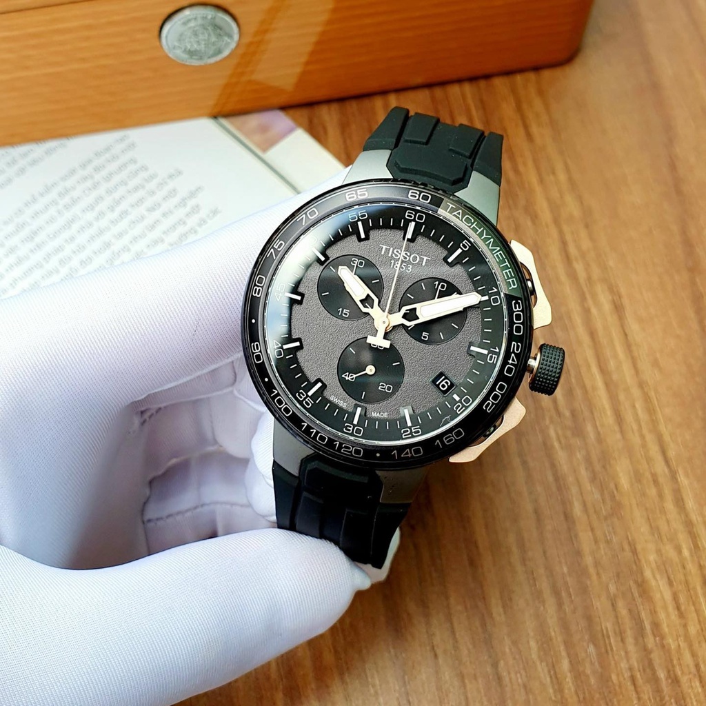 Đồng Hồ Nam TISSOT T111.417.37.441.07 T-Race Cycling Chronograph Gent Chính Hãng Tặng Dây Da Cao Cấp