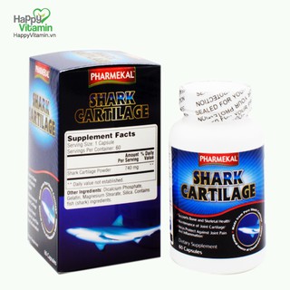 Sụn Cá Mập - Pharmekal - Shark Cartilage 740mg