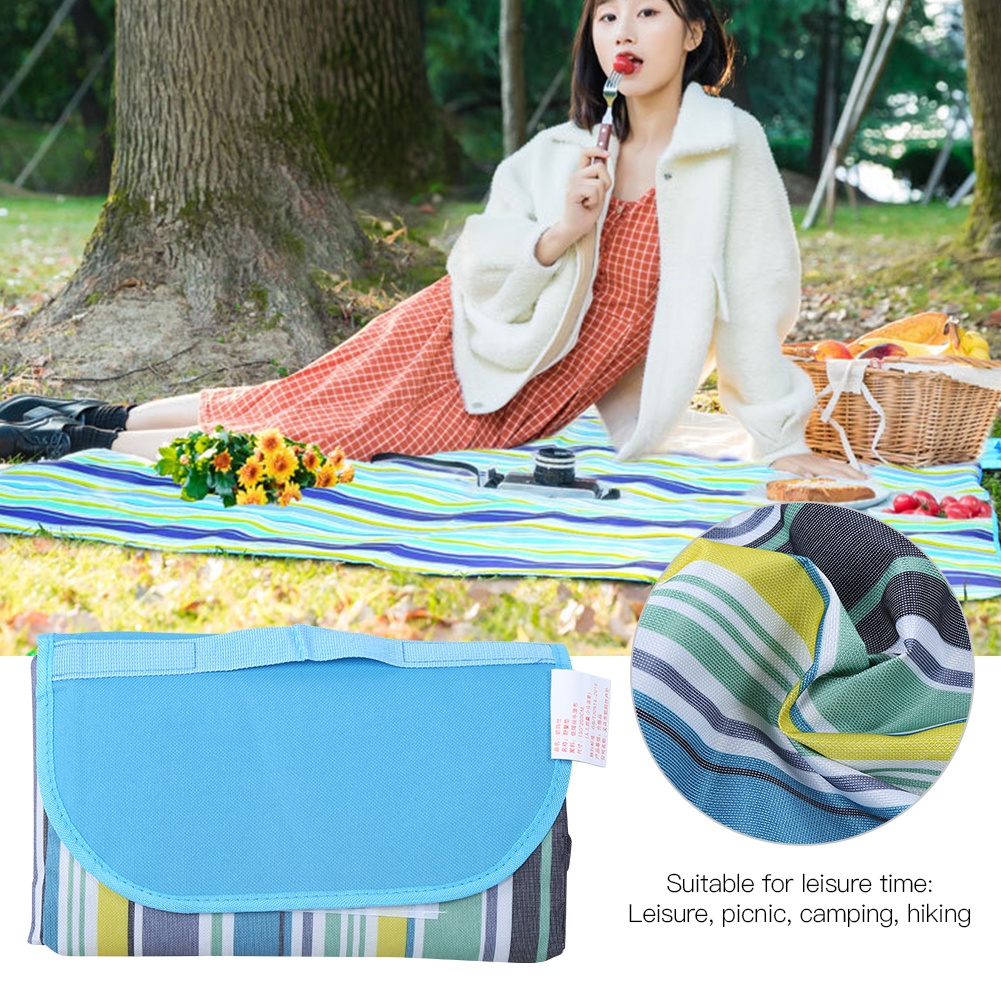 Hàng Hot Thảm Dã Ngoại Chống Thấm Nước Di Động Tiện Dụng Hàng giao ngayvermont055