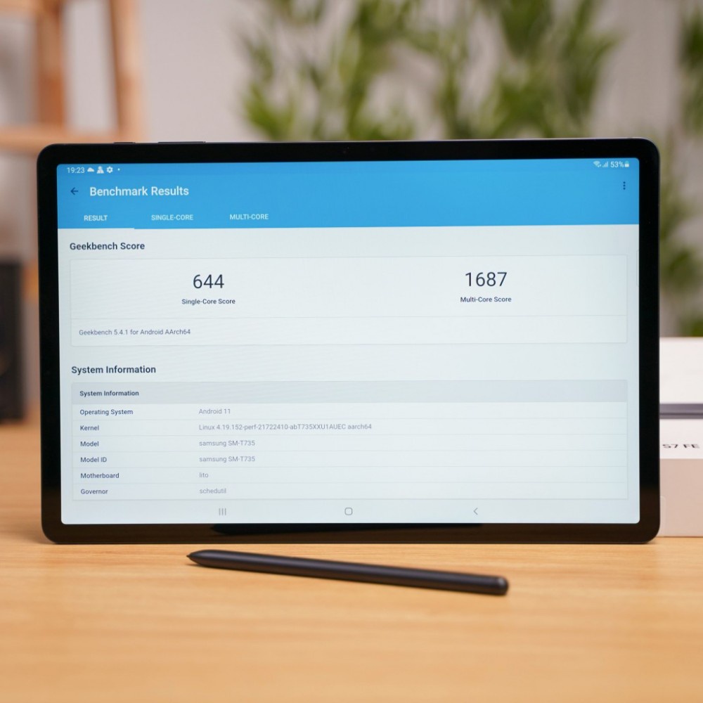 Máy tính bảng Samsung Galaxy Tab S7 FE - Hàng Chính Hãng