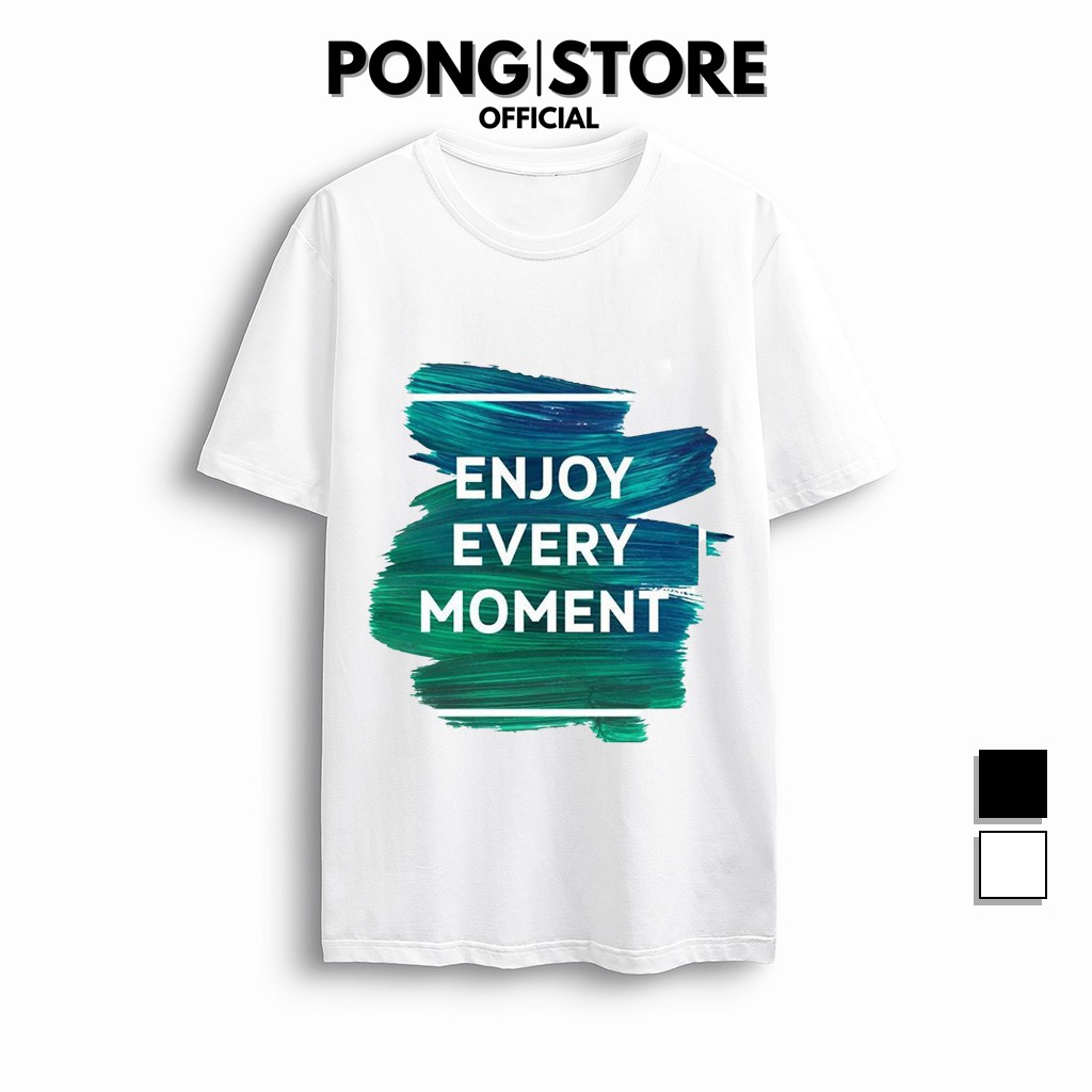 Áo thun tay lỡ form rộng nam nữ in EEM - Áo thun unisex cổ tròn chất thun co giãn thoáng mát PONGSTORE