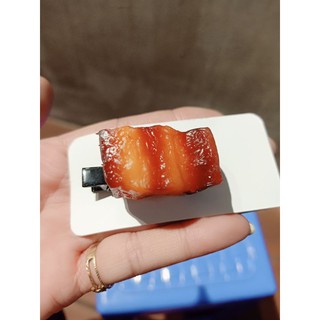 Kẹp tóc thịt ba chỉ/phụ kiện thời trang tóc
