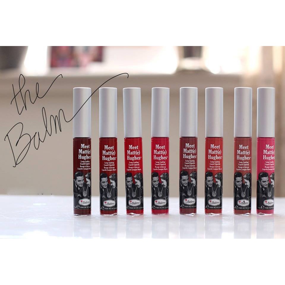 Đủ bill- SON KEM LÌ THEBALM MEET MATTE HUGHES LONG LASTING LIQUID LIPSTICK MÀU TRUSTWORTHY