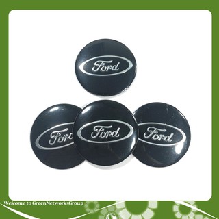 Logo chụp mâm xe hơi (bộ 4 cái) Greennetworks