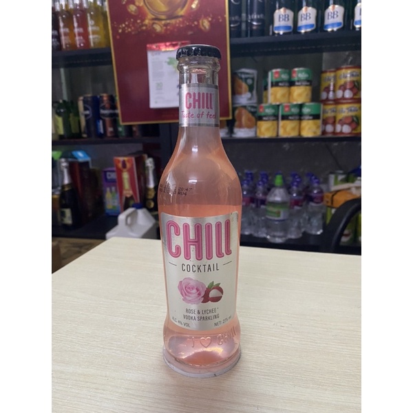 Combo Mix 6 chai Nước Trái cây lên men Chill Cocktail 4% 275ml