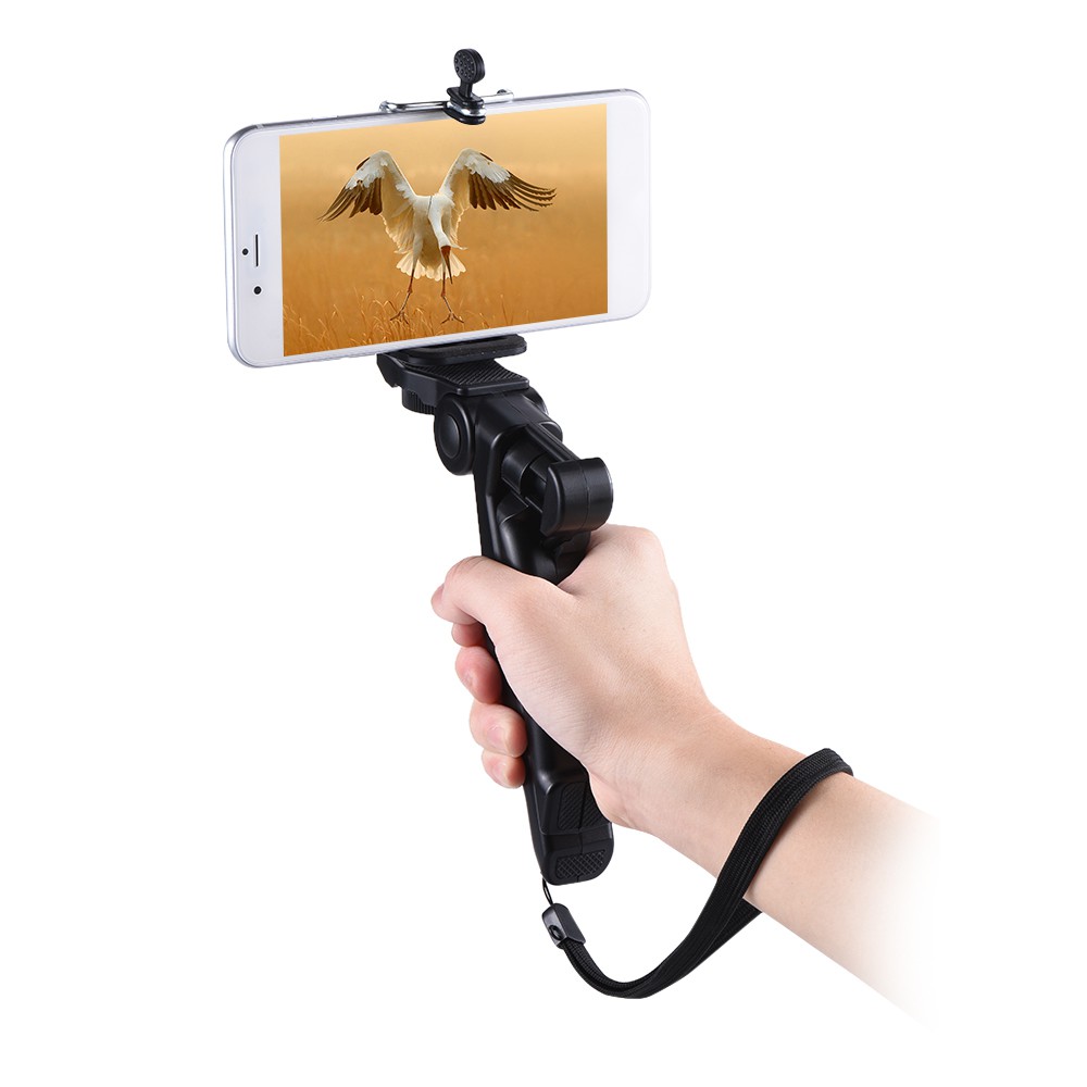 Ĩ Mini Tripod Stand Support Holder Hand Grip Stabilizer with Smartphone Clip Bracket for iPhone 7 Plus/7/6/6  Plus/6s/ f