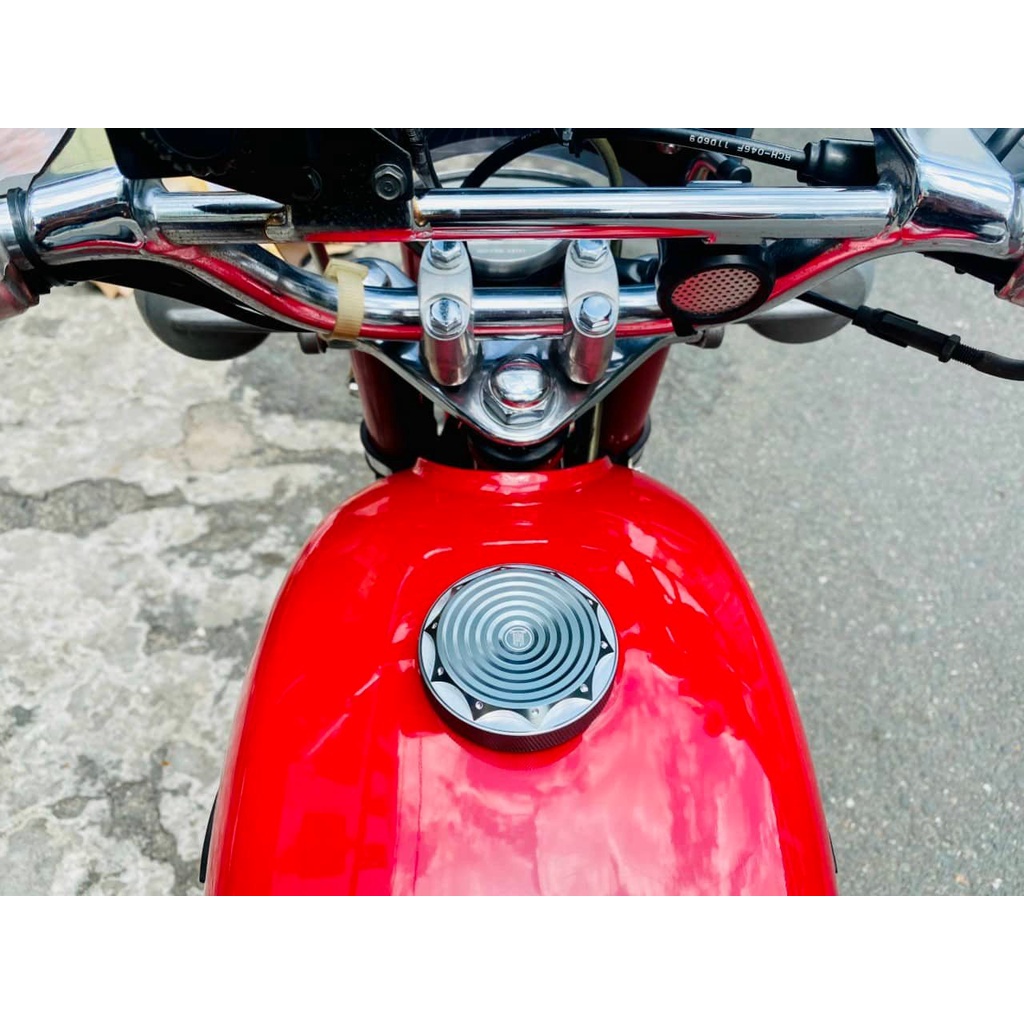 Ốp Nắp Bình Xăng Zin Nhôm CNC Thái