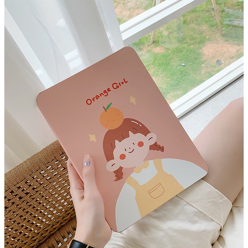 Bao da máy tính bảng nắp gập PU dễ thương cho Apple iPad 2017 2018 9.7 2019 10.2 iPad Pro 2020 11 10.5 Mini 4 5 7.9 | BigBuy360 - bigbuy360.vn