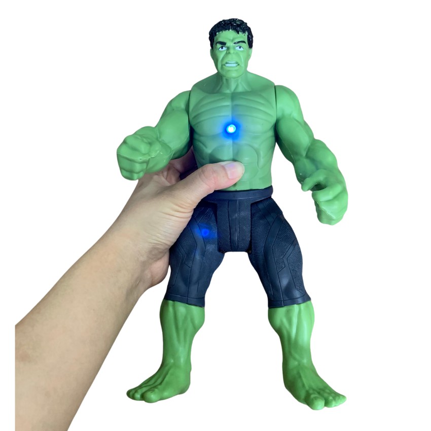 Đồ Chơi Mô Hình Siêu Anh Hùng KINPOW Có 4 Nhân Vật Lựa Chọn, Cao 27cm, Có Đèn Led Sáng Đặc Sắc