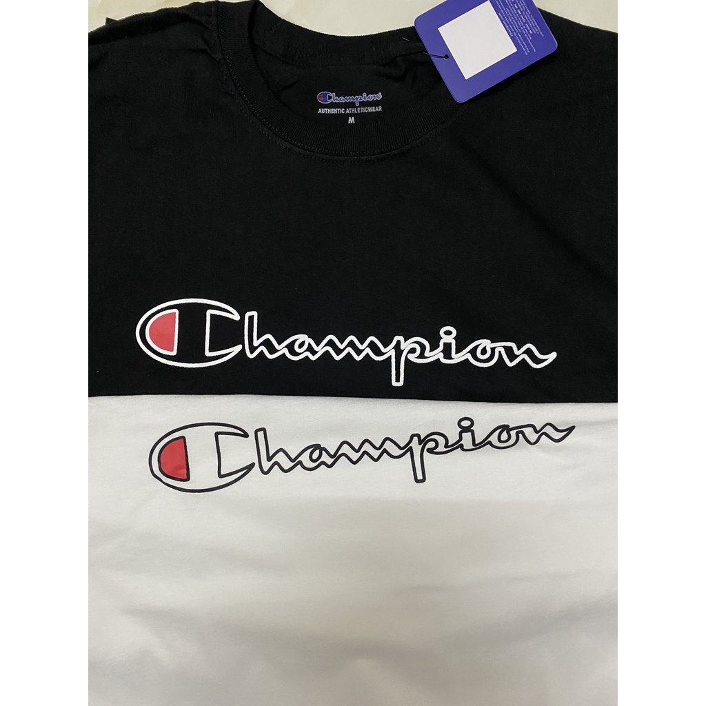 Áo Thun Champion Tagless Out Line Logo chính hãng
