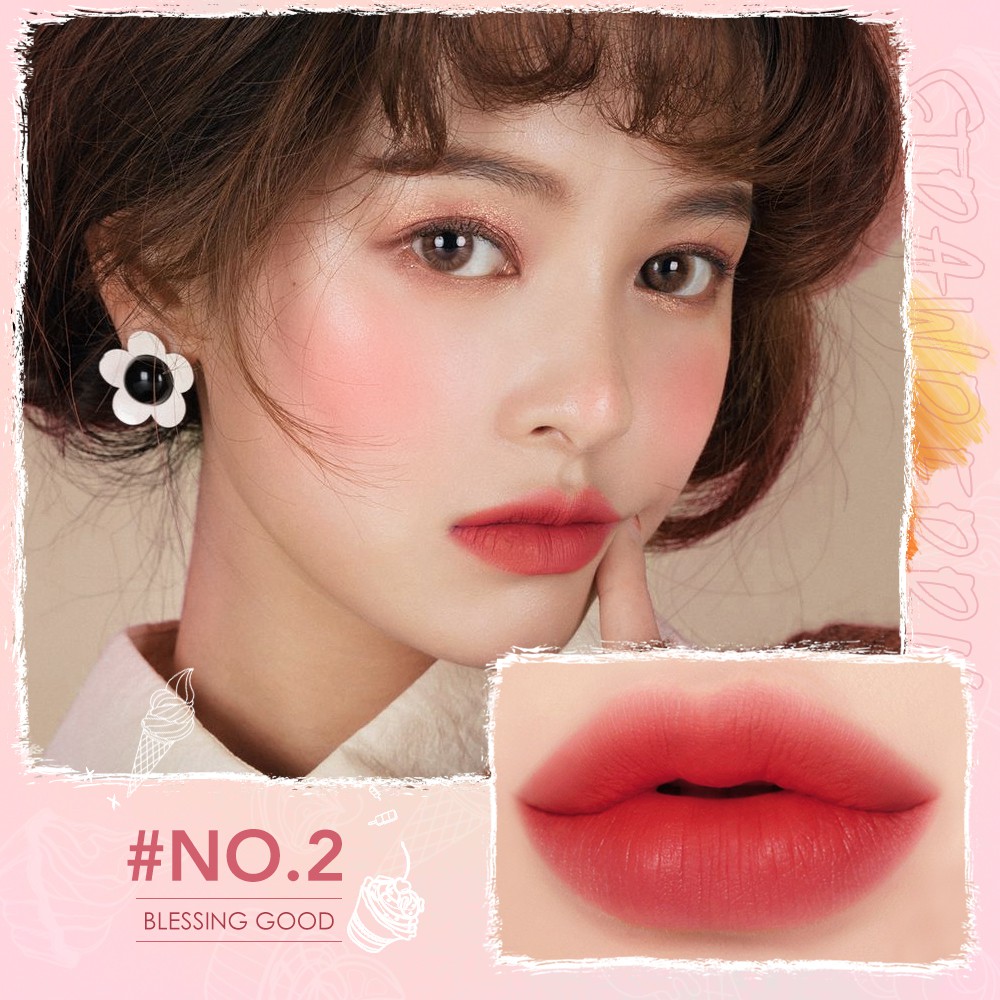 Son Môi Dạng Dầu O.TWO.O Yj005 30g Đầu Lăn Lâu Trôi Dưỡng Ẩm Chống Nước 4 Màu Tùy Chọn Có Thể Làm Phấn Má | BigBuy360 - bigbuy360.vn