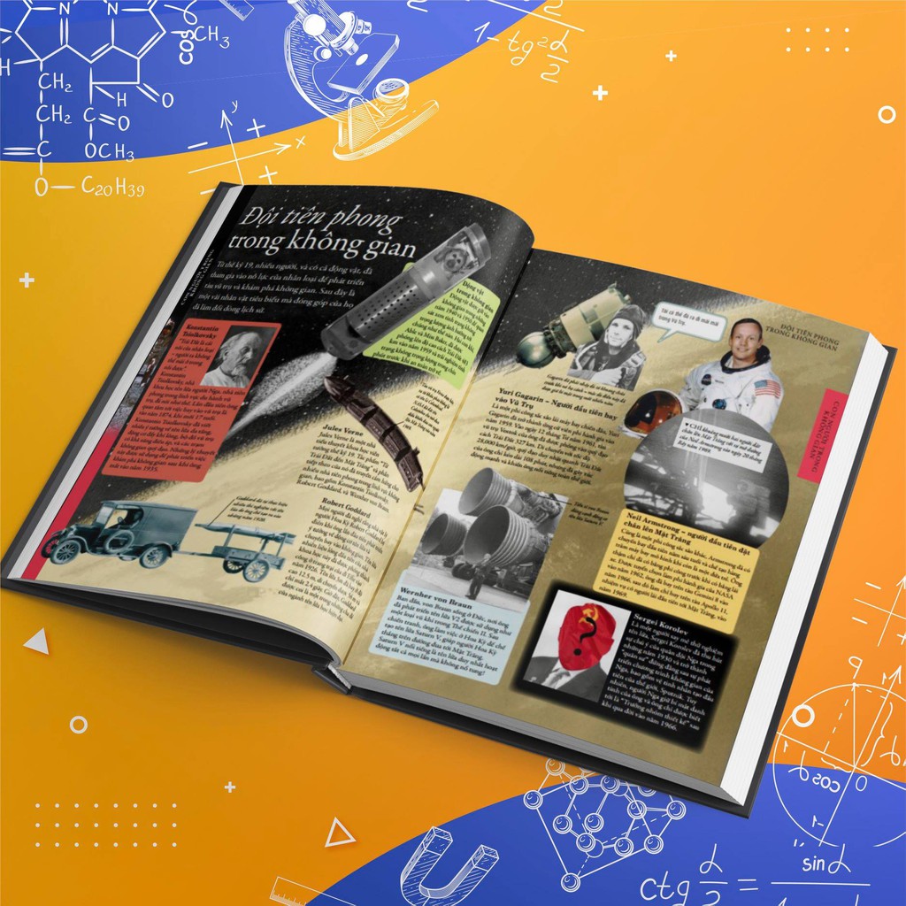 Sách Bách Khoa Toàn Thư bằng khoa học và Không Gian, Đá Quý Khoáng Sản, Bảng Tuần Hoàn Hóa Học