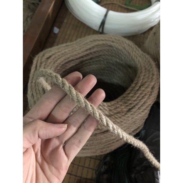 5 mét dây thừng trang trí, làm đồ cào móng mèo, dây đay bố tự nhiên
