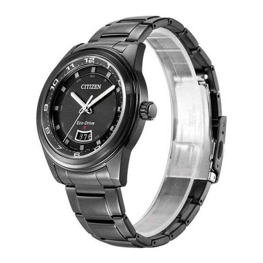 Đồng Hồ Nam Citizen Dây Thép Không Gỉ AW1284-51E - Mặt Đen