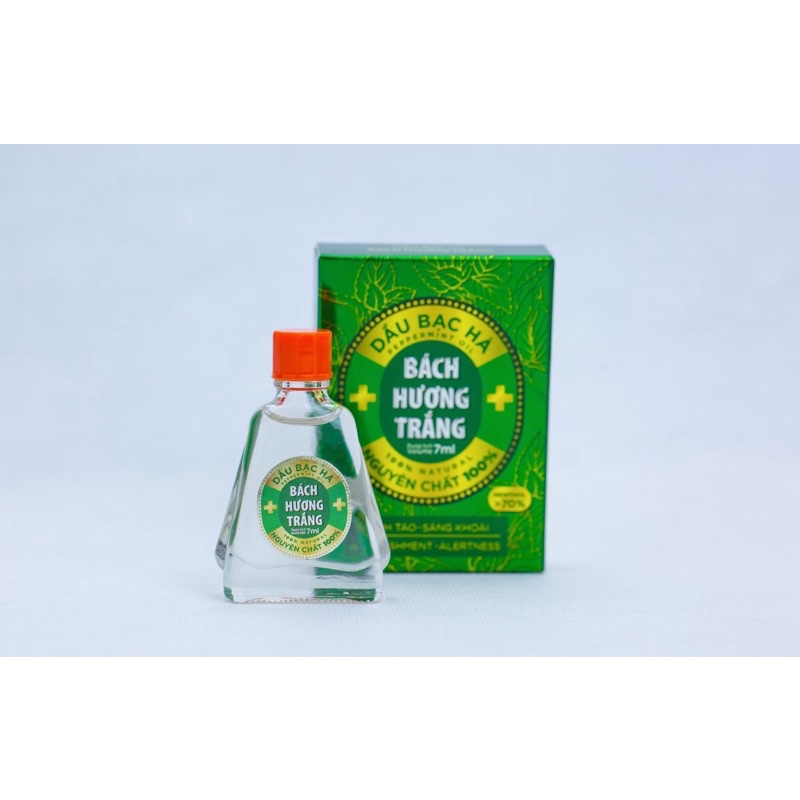 Dầu bạc hà BÁCH HƯƠNG TRẮNG 7ml