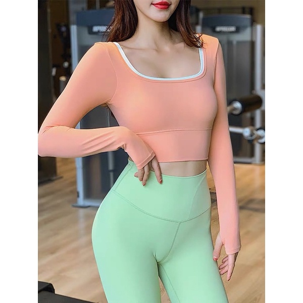 Áo DT crop cổ chữ U