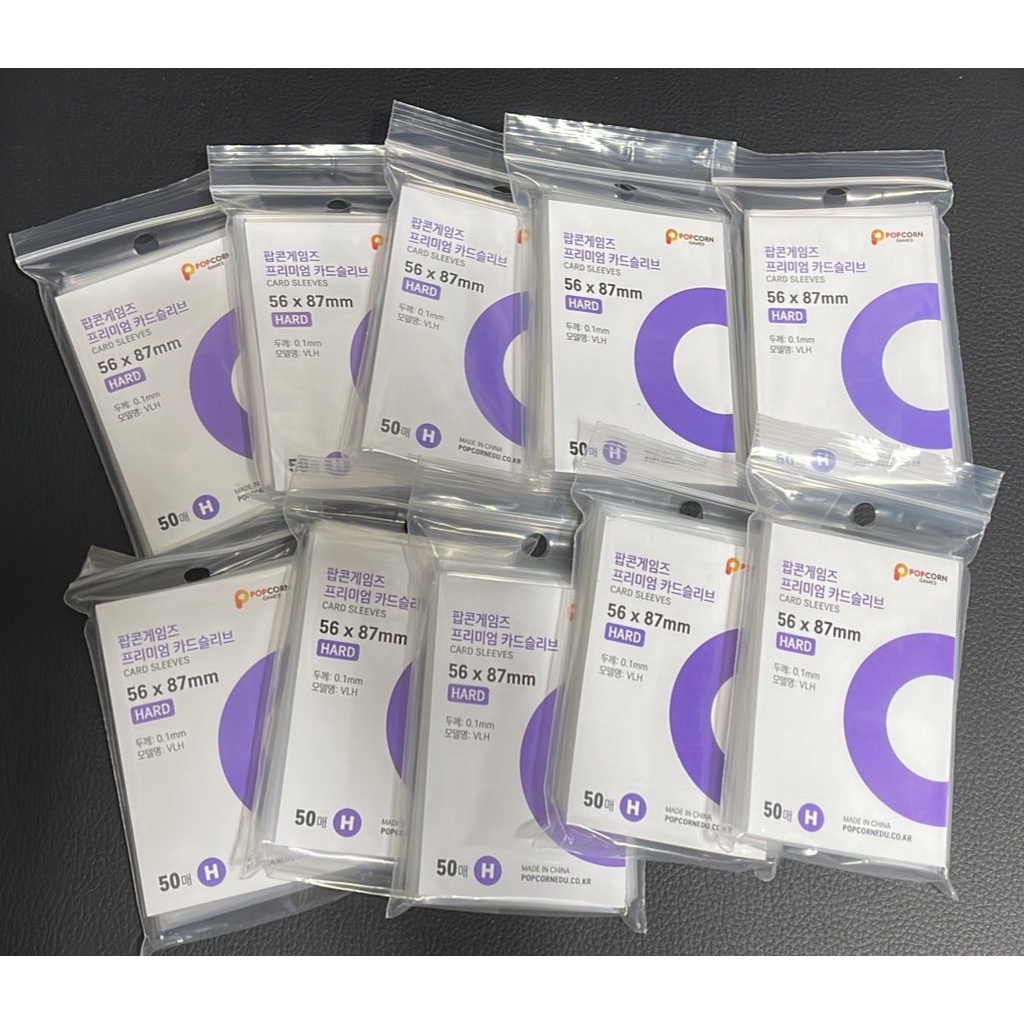 [CÓ SẴN / ORDER] SLEEVE CARD POPCORN SIÊU DÀY KHÔNG DÁN - BỌC ĐỰNG BÀI, ẢNH, THẺ