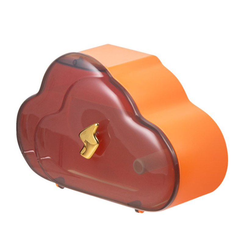 Hộp Đựng Khăn Giấy Cuộn Hình Đám Mây Gắn Tường Giá Đỡ