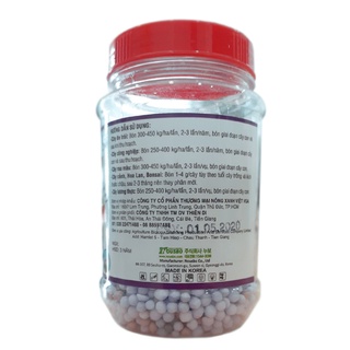 Phân tan chậm Hàn Quốc NPK 20-10-10 + TE - Lọ 150gram