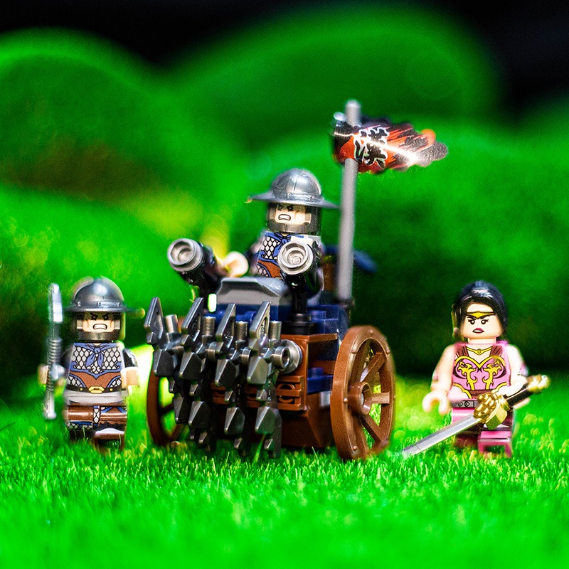 Mô hình mini figure lego Tam quốc các nhân vật kèm ngựa như hình trương phi,tào tháo,tôn quyền cưỡi ngựa