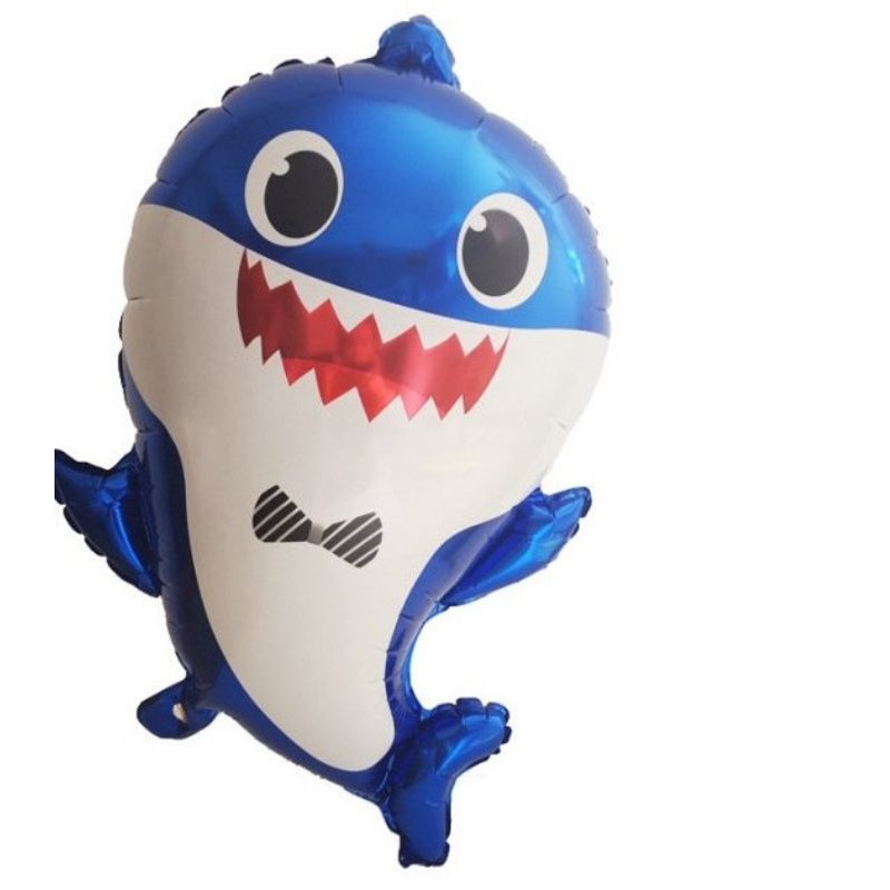 Cá baby shark bóng kiếng size lớn
