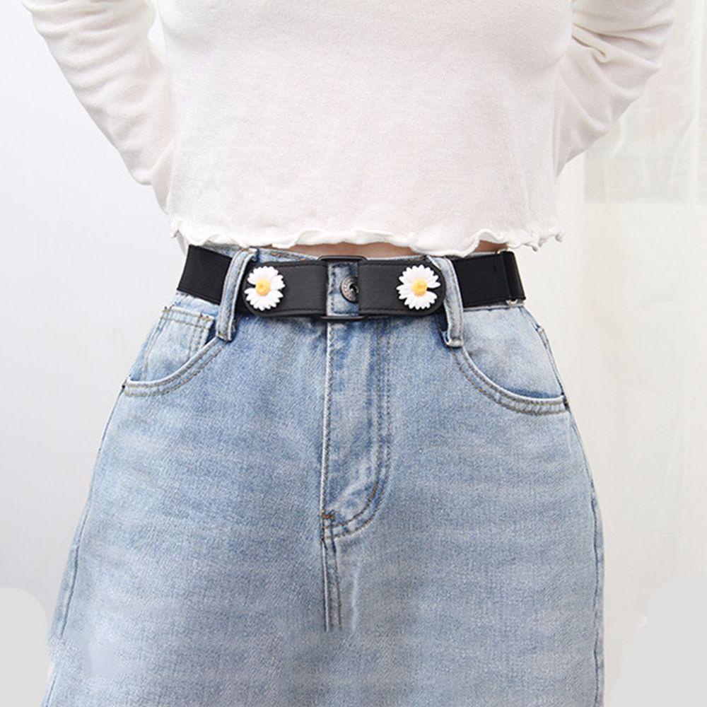 Thắt Lưng Màu Trơn Không Đục Lỗ VANES1 Cho Nữ