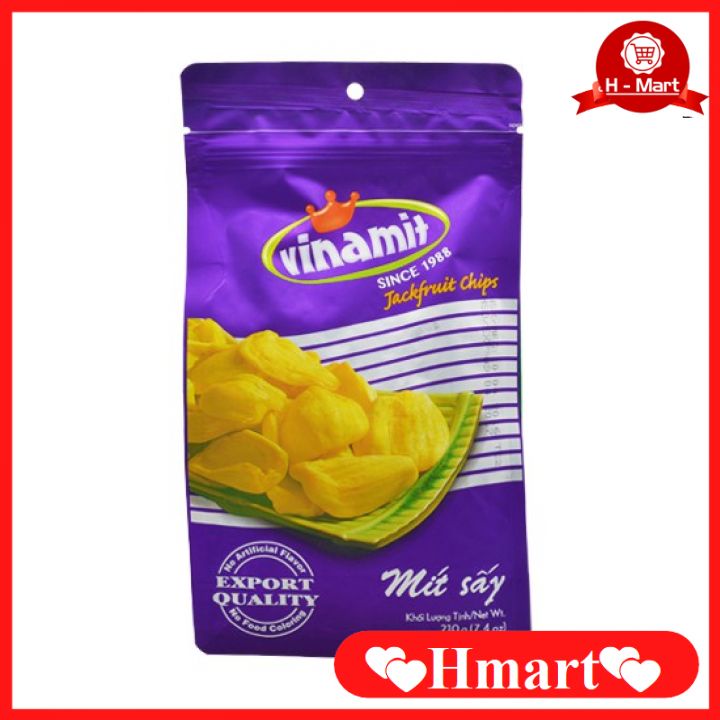 Mít sấy Vinamit Thơm Ngon Giòn Rụm 500g