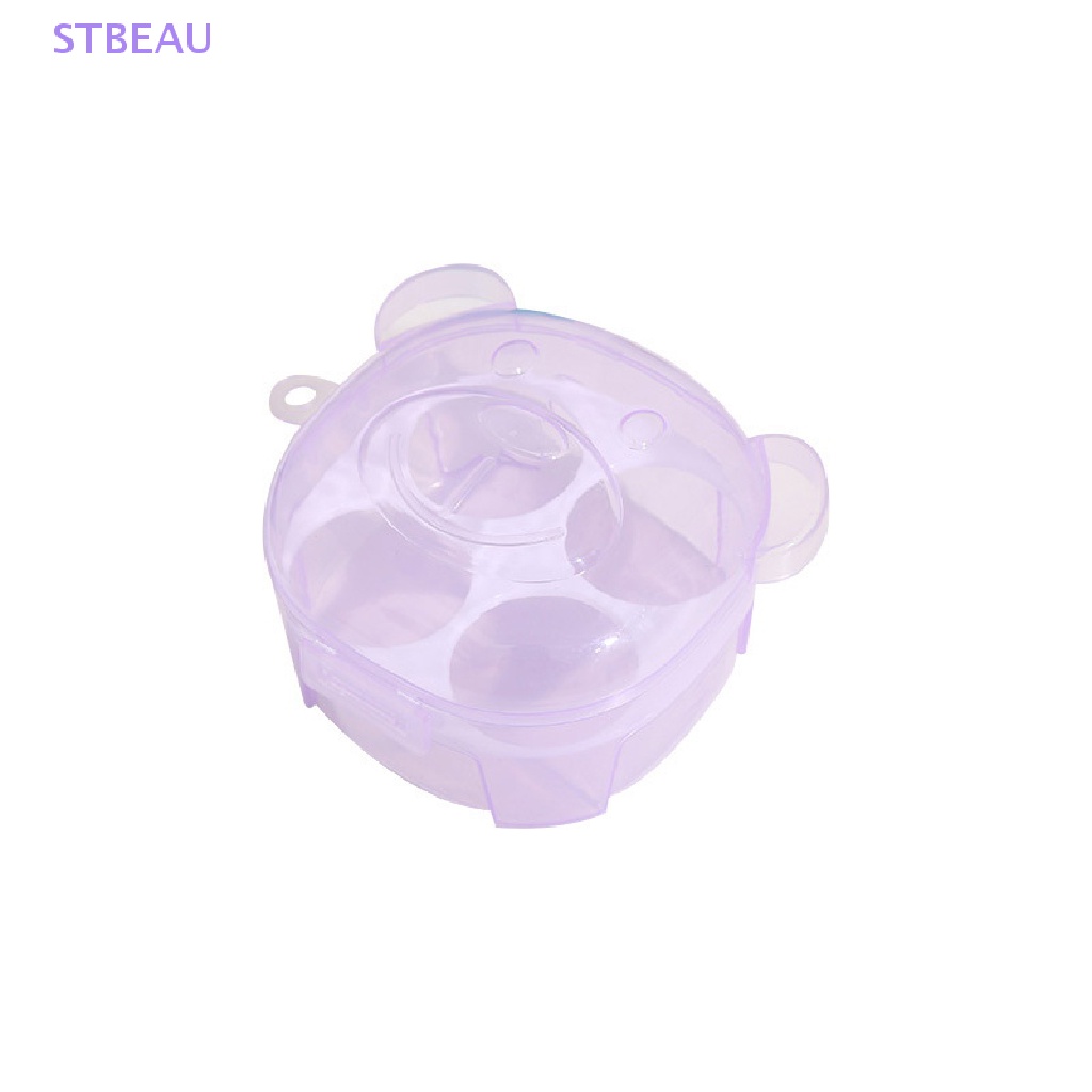 Hộp 4 Ngăn Đựng Mút Trang Điểm Tiện Dụng