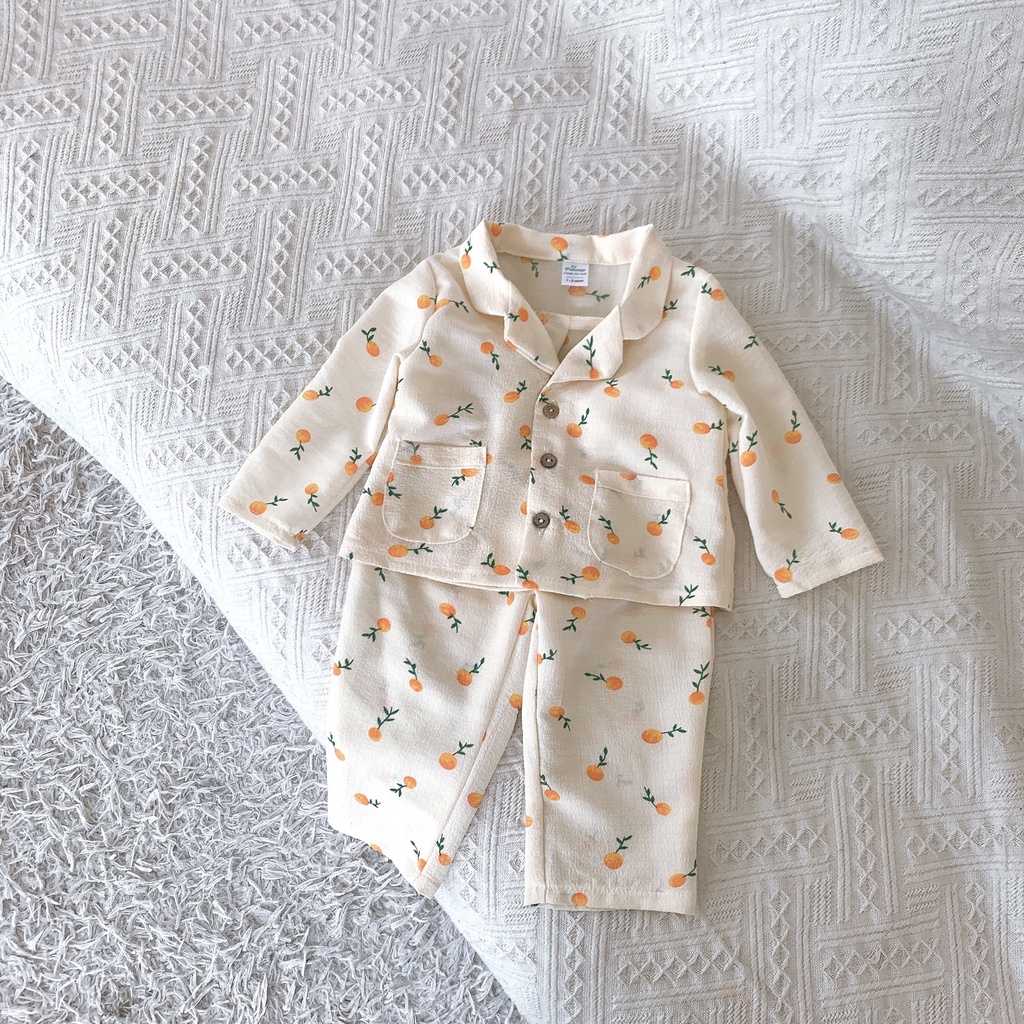 Bộ Pijama xốp nhăn 1093 op.kids