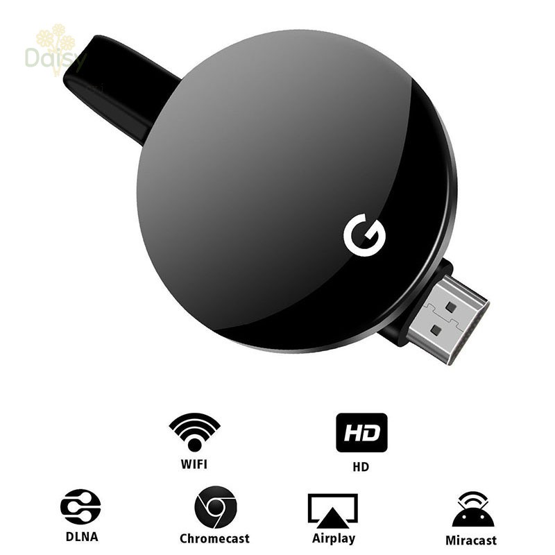 NETFLIX Thiết Bị Kết Nối Màn Hình Dongle 2.4g Cho Google Chromecast 2