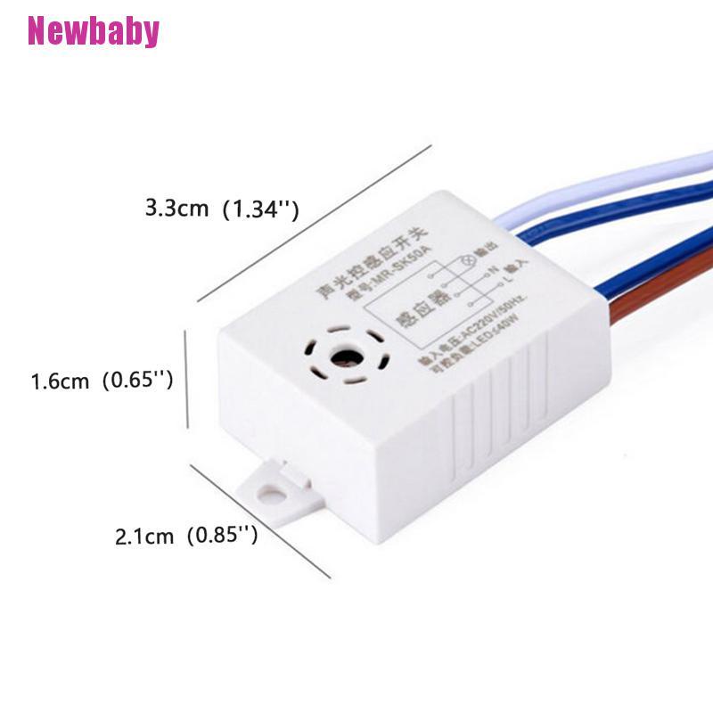 Mô Đun Cảm Biến Giọng Nói Thông Minh 220V Có Đèn