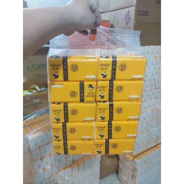 Combo 2 gói giấy gấu trúc Sipao 300 tờ