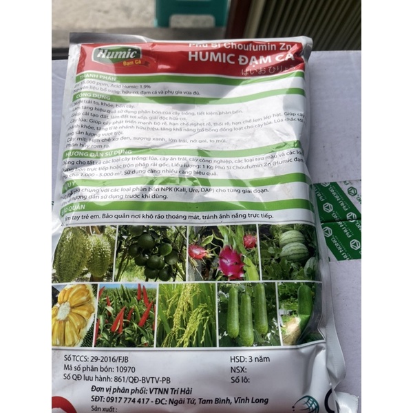 Humic Đạm Cá 1kg