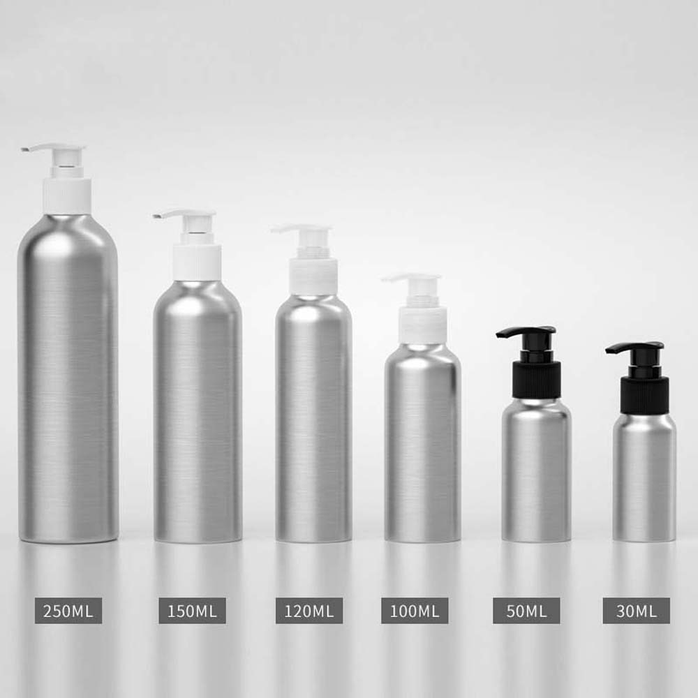 Chai Đựng Dầu Gội/Sữa Tắm Bằng Nhôm Nhiều Kích Cỡ