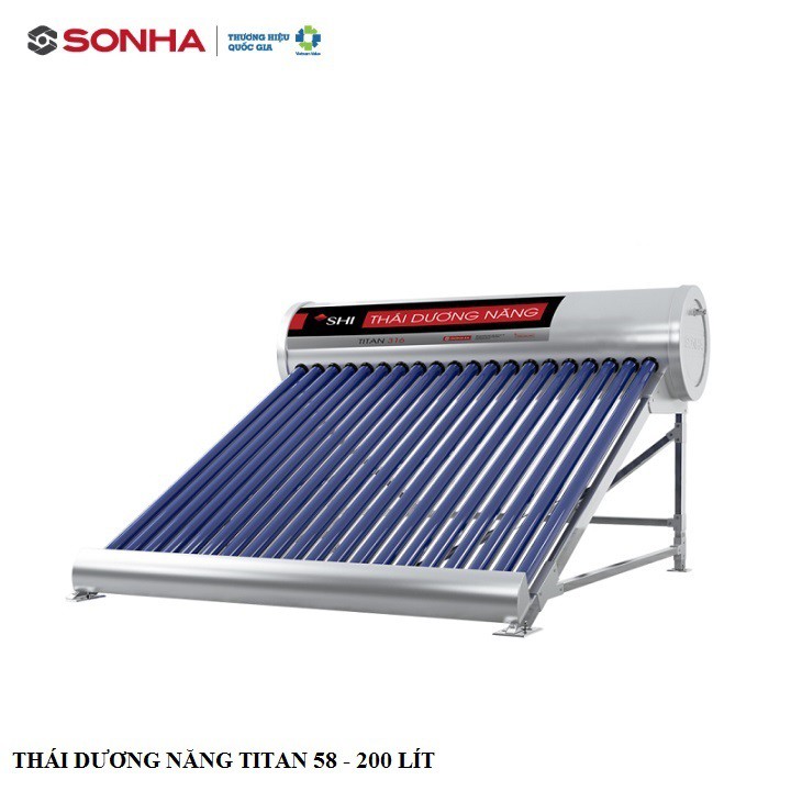 Máy nước nóng năng lượng mặt trời TITAN58 - 200l