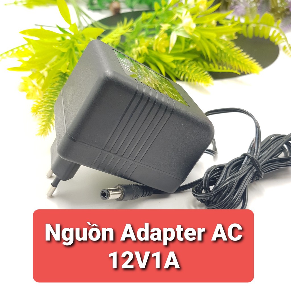 Nguồn Adapter AC12V1A Nguồn Chất LượngNguồn Biến Áp AC-AC 12V1AAdapter AC-AC 220V-12VAA-121ABN